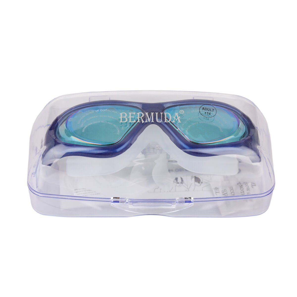 KZLD-AF2800 Bermuda Aynalı Sörf Yüzücü Gözlüğü ICB12