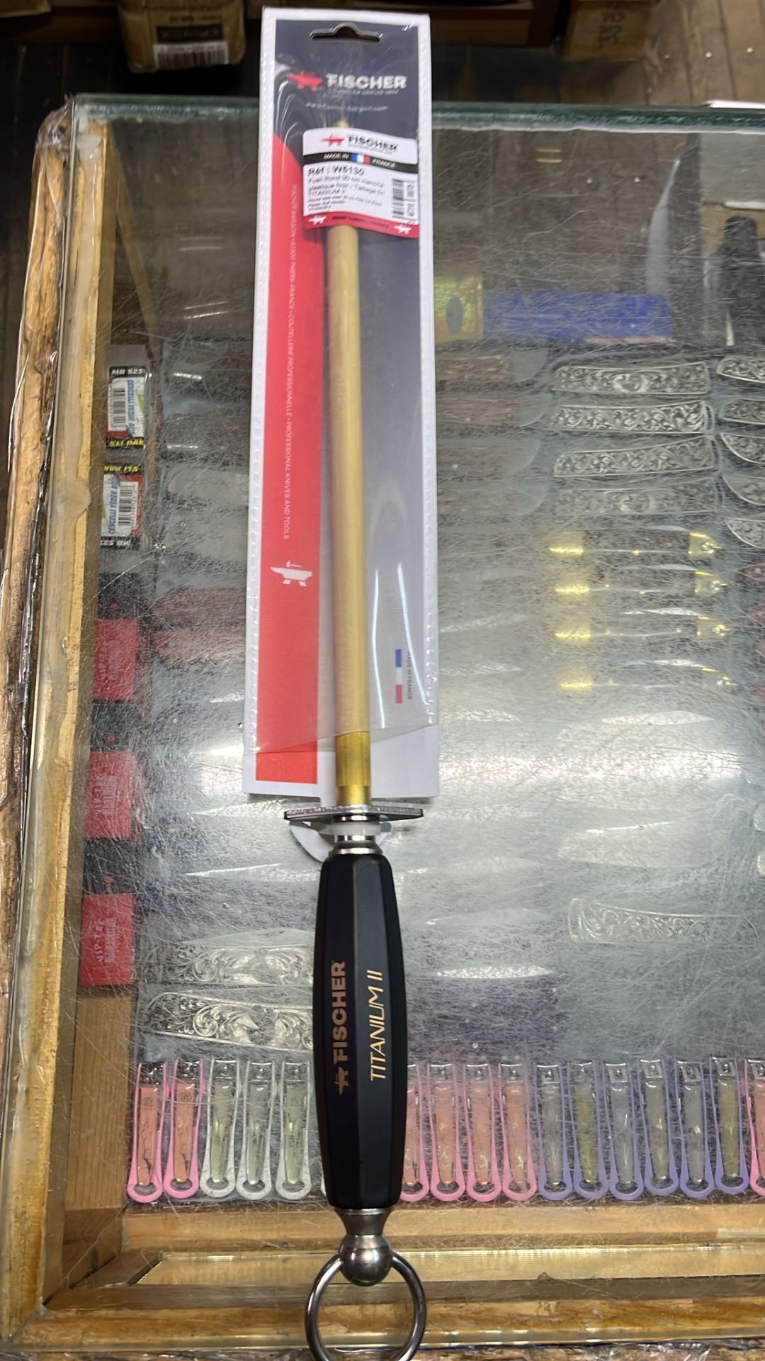 Fischer W5130 Titanyum Yuvarlak Masat 12 inch 30 cm