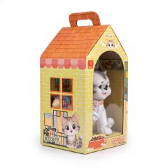KULÜBEDE KEDİ SESLİ OYUNCAK KEDİ