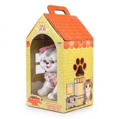 KULÜBEDE KEDİ SESLİ OYUNCAK KEDİ