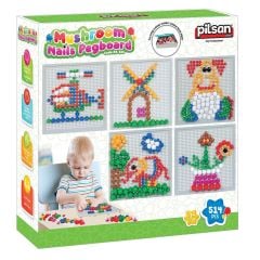 03 333 EĞİTİCİ MANTAR VE DÜĞMELER 514 PARÇA