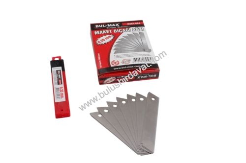 Bulmax Ince Maket Bıcagı Yedegı Bmx-666 (100 Adet Gönderilir)