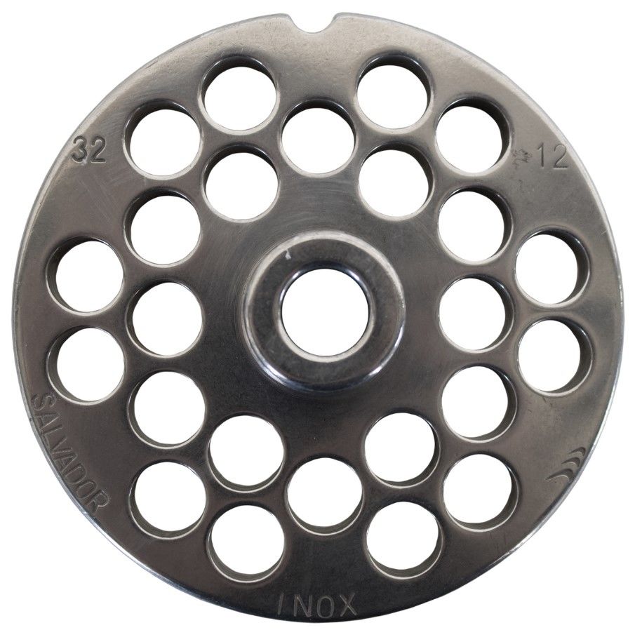 Salvador Kıyma Makinası 32 Aynası Süzgeç Süzgeç (Paslanmaz) 12mm