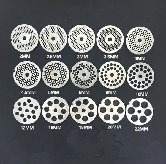 Salvador Kıyma Makinası 32 Aynası Süzgeç Süzgeç (Paslanmaz) 16mm