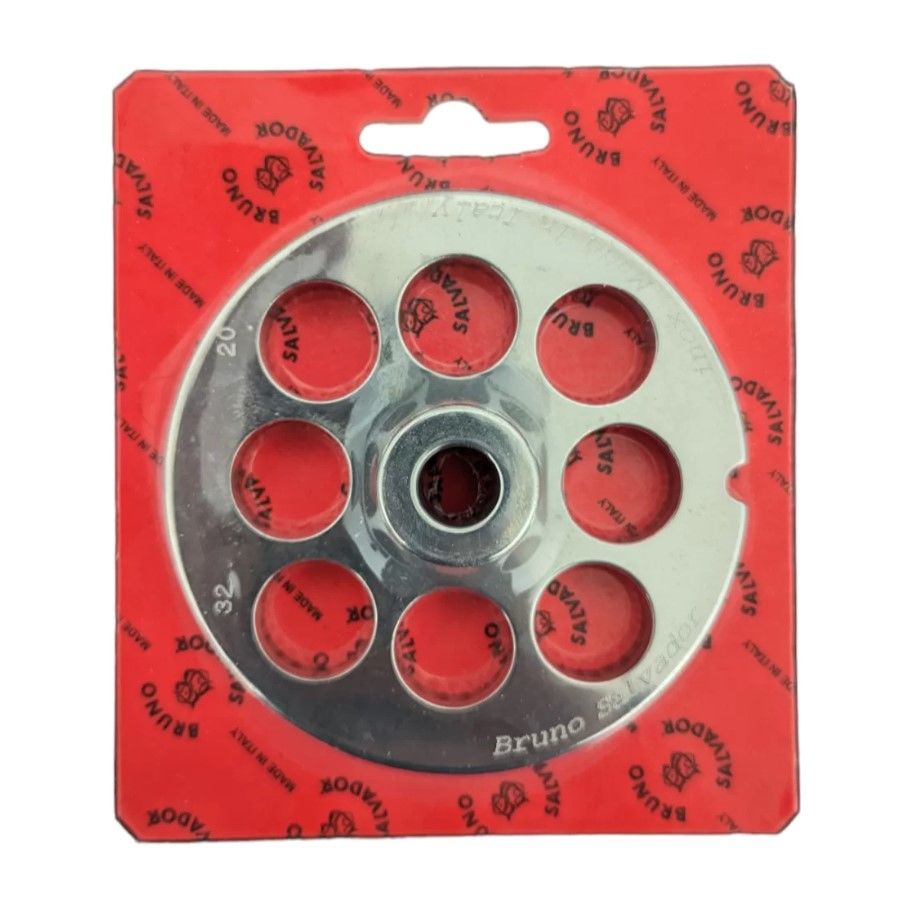 Salvador Kıyma Makinası 32 Aynası Süzgeç Süzgeç (Paslanmaz) 20mm