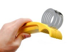 BUFFER® 6 Bıçaklı Pratik Muz Dilimleyici Eşit Muz Doğrama Bölme Aparatı