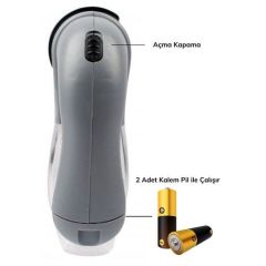 BUFFER® Pilli Güçlü Vakumlu Kablosuz Kedi ve Köpek Tüyü ve Toz, Tiftik Toplama Makinesi