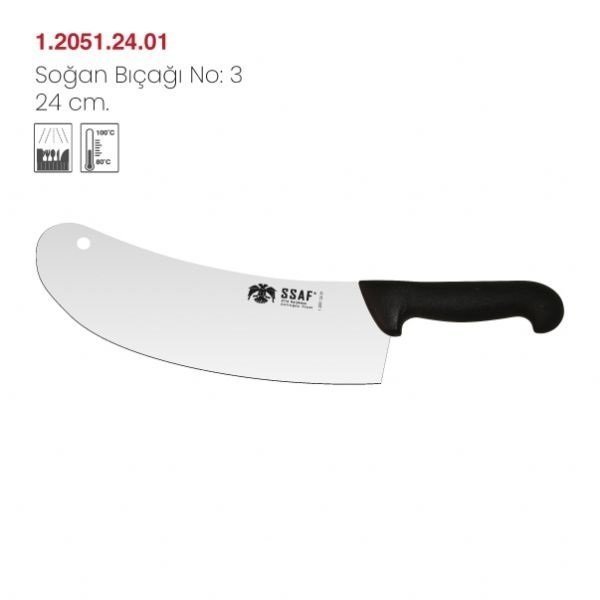 SSAF Börek Pizza Soğan Kokoreç Salata Bıçağı Zırh Bıçak No 3