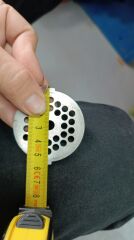 No 5 Ev Tipi Kıyma Makinesi Aynası 8mm Süzgeç