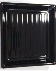 Nüsse 37x27x5 cm Emaye Fırın Tepsisi Siyah Derin Dikdörtgen Midi Boy