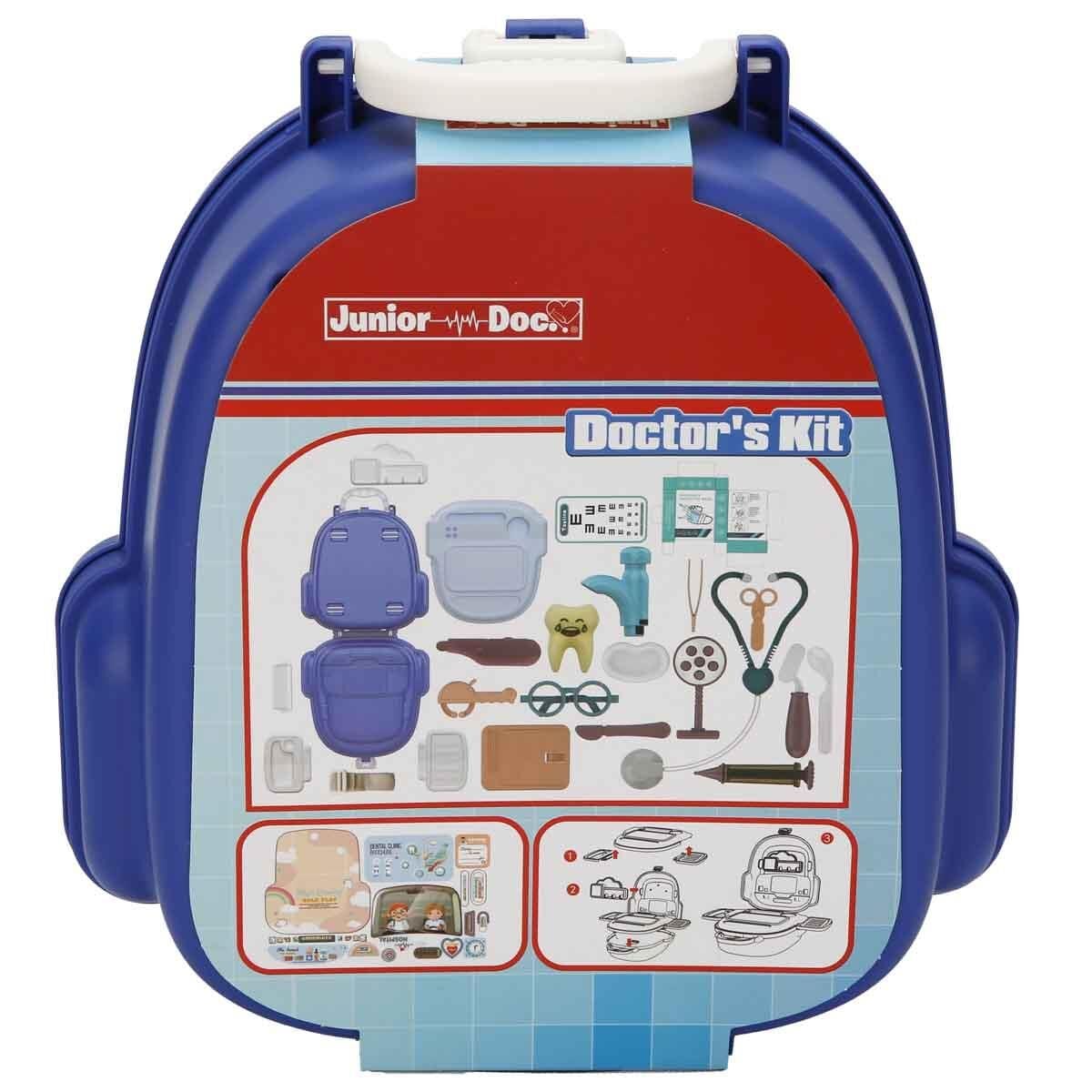 S00004265 DOKTOR SET SIRT ÇANTALI OYUN SETİ OYUNCAK