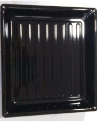 Nüsse 37x33,5 cm Emaye Fırın Tepsisi Siyah Derin Dikdörtgen Midi Boy