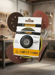 Meşem 4105 Cırtlı Disk Zımpara Tabanı 115 mm Profesyonel