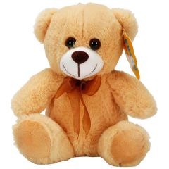 0998 SUN-JHN-PFF-SK PELUŞ AYI OTURAN KURDELELİ 21CM 2R