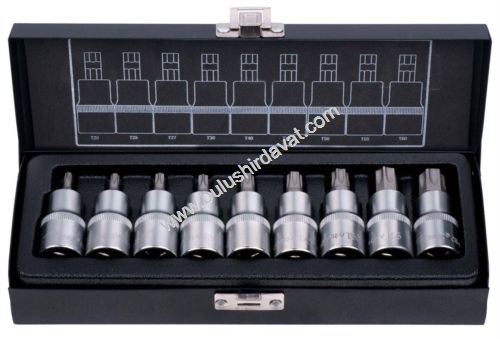 Bulmax 10pcs 1/2 Torks Lokma Setı Bmx-1813 (1 Adet Gönderilir)