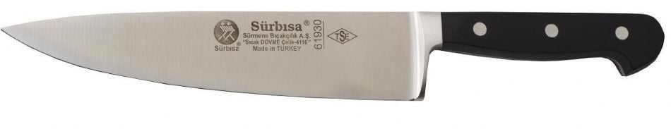 Sürbisa 61930 Dövme Şef Bıçağı Çelik:21cm Toplam:34cm