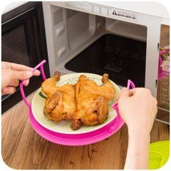 BUFFER® Isıya Dayanıklı Buzdolabı Ve Mikrodalga Fırın Içi Düzenleme Rafı