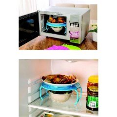 BUFFER® Isıya Dayanıklı Buzdolabı Ve Mikrodalga Fırın Içi Düzenleme Rafı