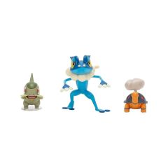 POK 95155-D Pokemon Battle 3lü Figür Seti Asorti
