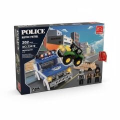 23419 AUSINI POLİS SETİ 194 PARÇA MİNİ LEGO