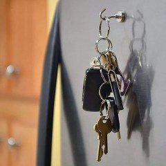 BUFFER® 2 Adet Çok Amaçlı Güçlü Neodyum Mıknatıs Manyetik Kanca Askı