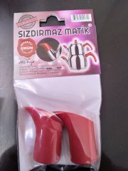 2'li Sızdırmaz Matik Silikon Çaydanlık Sızdırma Önleyici Aparat