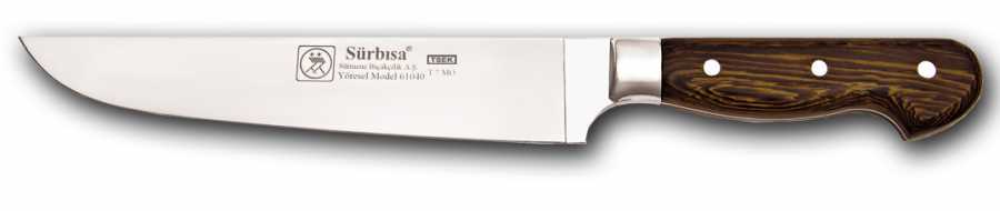 Sürbisa 61040-YM Yöresel Mutfak Bıçağı Ahşap Sap 20,5 cm