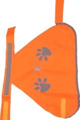 BUFFER® Gece Görüşlü Reflektör Kumaşlı Cırt Cırtlı Köpek Yeleği Small