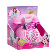 JP88272 Minnie Mouse Sesli ve Işıklı Retro Telefon