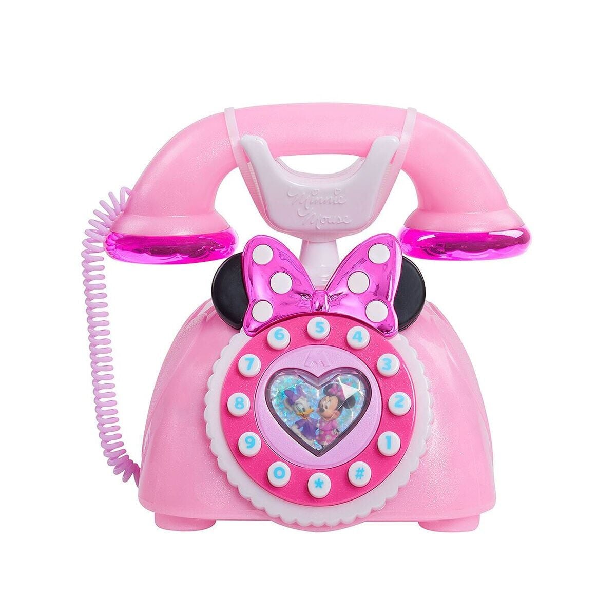 JP88272 Minnie Mouse Sesli ve Işıklı Retro Telefon