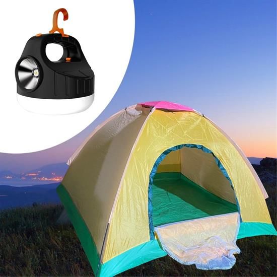 BUFFER® Deprem Yaşam Seti-5 3-4 Kişilik Otomatik Kurulumlu Çadır +Usb Şarjlı Kamp Lambası