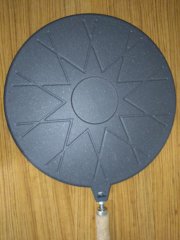 Döküm Gözleme Tavası 34 cm Granit Kaplama (Non-Stick)