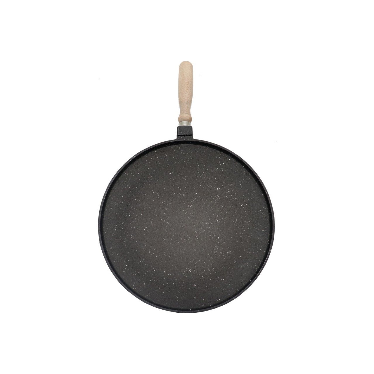 Döküm Gözleme Tavası 34 cm Granit Kaplama (Non-Stick)