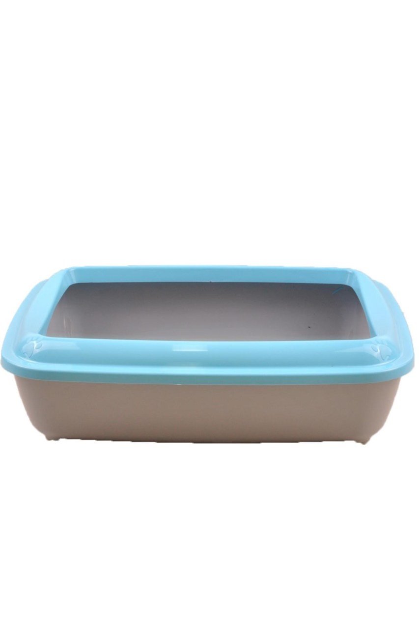 BUFFER® Renki Büyük Boy Açık Kedi Tuvaleti Kabı Kutusu Aparatı Alanı