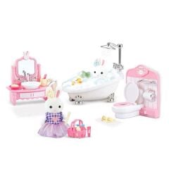 BY DREAMY MİNİ TAVŞAN BÜYÜK BANYO OYUN SETİ-MGA