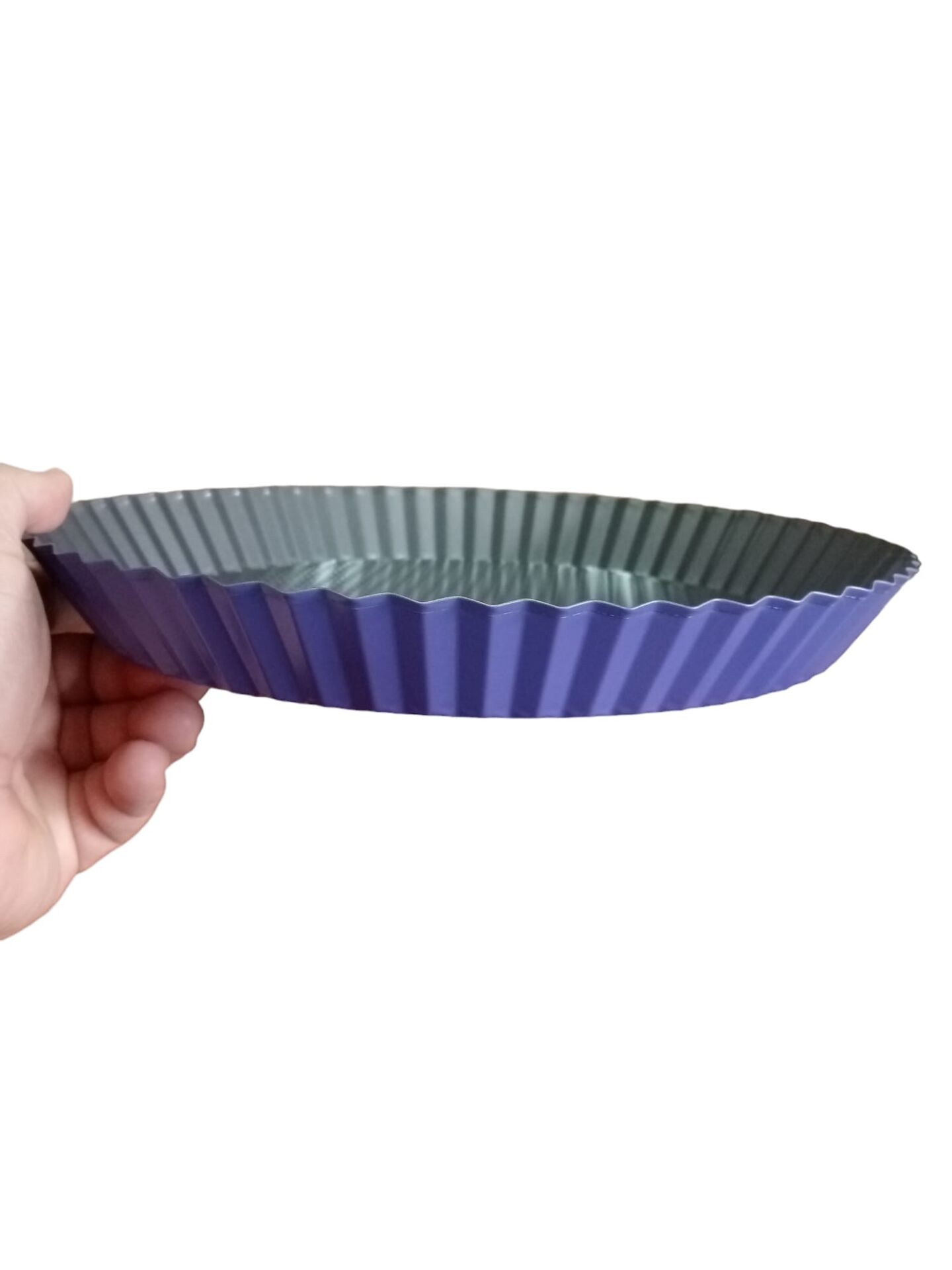 Esnek Teflon Tart Kalıbı Hafif Kek Turta Kalıp 26 cm ithal Mor