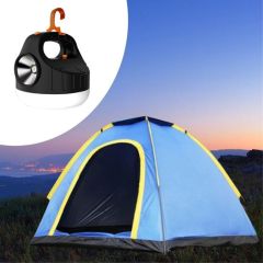 BUFFER® Deprem Yaşam Seti-1 4-5 Kişilik Çadır(200x200)+Usb Şarjlı Işıldak Kamp Lambası Açık Hava Ayd