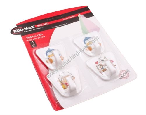 Bulmax Vakumlu Dortlu Askı Bmx-4261(m0155) (10 Adet Gönderilir)