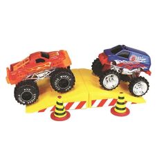 SNT30606 EXPRESS WHEELS- 6 PCS MONSTER TRUCK-MGA