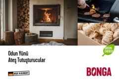 Bonga Odun Yünü Ateş Tutuşturucu