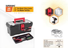 Süper Bag 13'' Eko Master Alet Takım Çantası