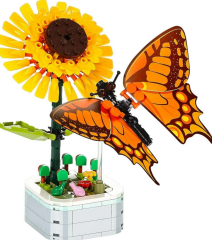 BIG0H03F 8'Lİ ÇİÇEK YAPI BLOKLARI ÇİÇEK LEGO ASORTİ 1 ADET FİYATIDIR