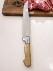 Lazreis Kurban Bıçağı No3, El Yapımı Paslanmaz Çelik Bıçak 17,5 cm