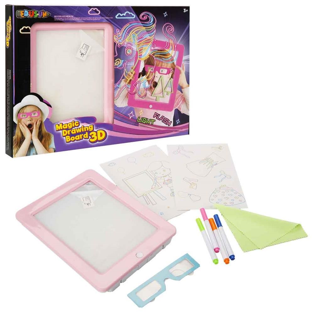 DOODLE 3D SİHİRLİ ÇİZİM TAHTASI PEMBE VEYA BEYAZ