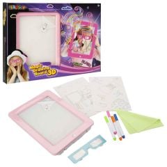 DOODLE 3D SİHİRLİ ÇİZİM TAHTASI PEMBE VEYA BEYAZ