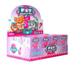 EVCİL HAYVAN YAVRU KEDİ KLUBELİ OYUN SETİ-MGA