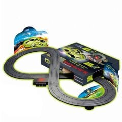 5972 SUN-YFN-YARIŞ SET 1 64 GLOW RACING SLOT TRACK KARANLIKTA PARLAYAN 2ARB266CM