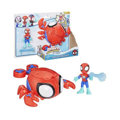 G1464 Spidey Waterwebs - Spider Crab Figür ve Araç Oyun Seti +3 yaş