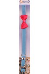 BUFFER® Fiyonklu Kedi Tasması (Mavi)