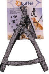 BUFFER® Ergonomik Yumuşak Dokulu Terletmez Köpek Göğüs Tasması Medium